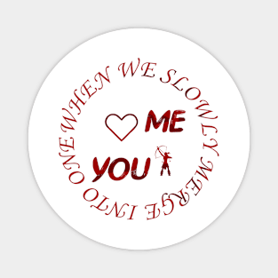 couples love design Magnet